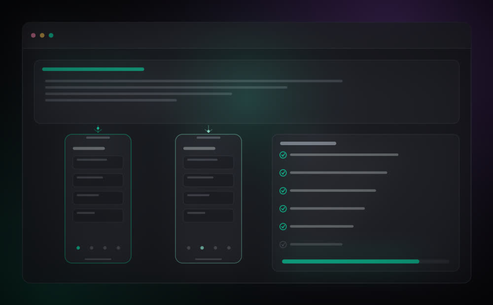 Versão na mão da equipe — Desenvolvimento na YveTech