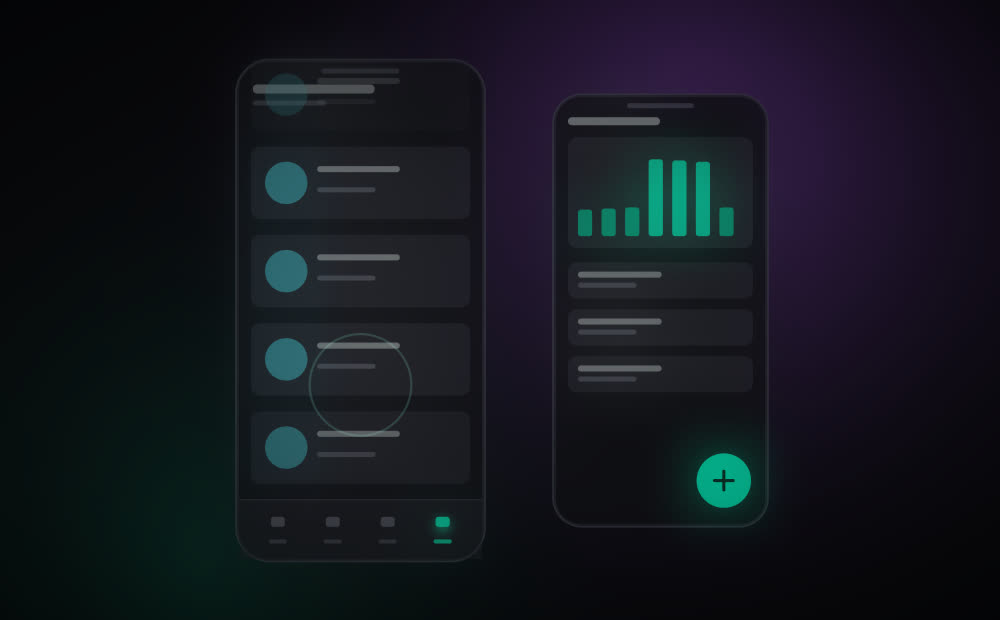 Ações rápidas — Aplicativos Mobile na YveTech